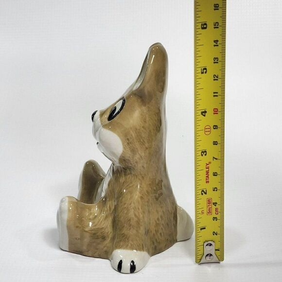 Vintage WADE of ENGLAND  5.5" Arthur Hare Brown Figurine C&S Collectibles - Picture 2 of 7